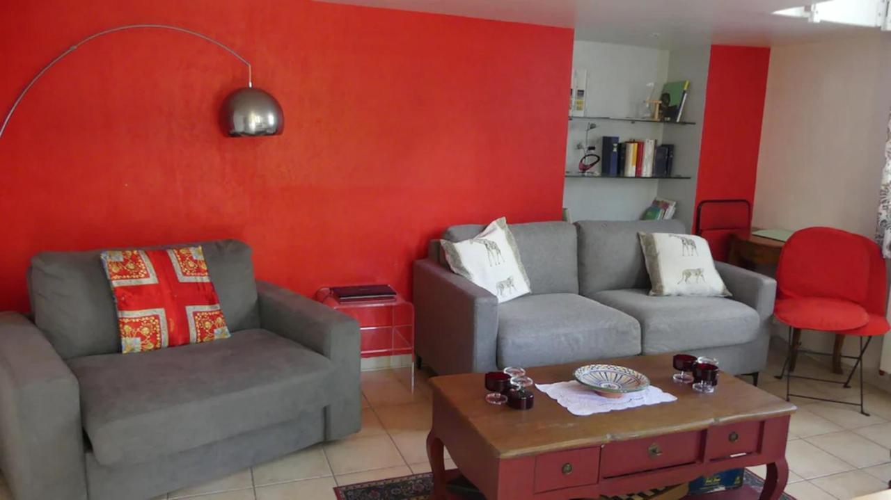 Charmant Appartement Dans Villa Avec Parc คานส์ ภายนอก รูปภาพ